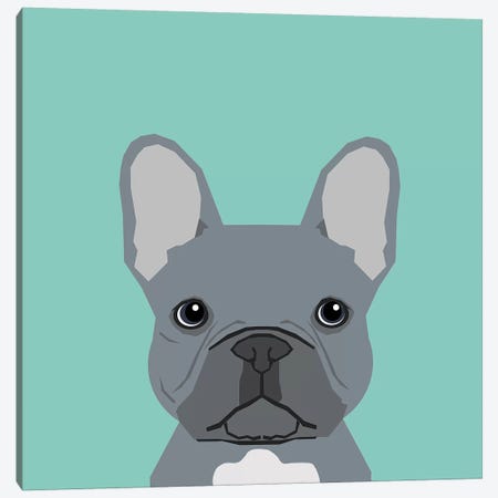 French Bulldog I Canvas Print #PET40} by Pet Friendly Canvas Print
