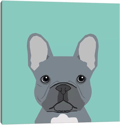 French Bulldog I Canvas Art Print - Pet Friendly