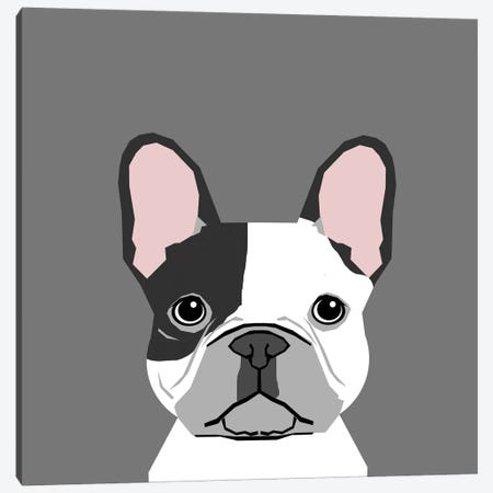French Bulldog II Canvas Print #PET41} by Pet Friendly Canvas Art Print
