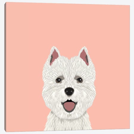 Highland Terrier Canvas Print #PET46} by Pet Friendly Canvas Wall Art
