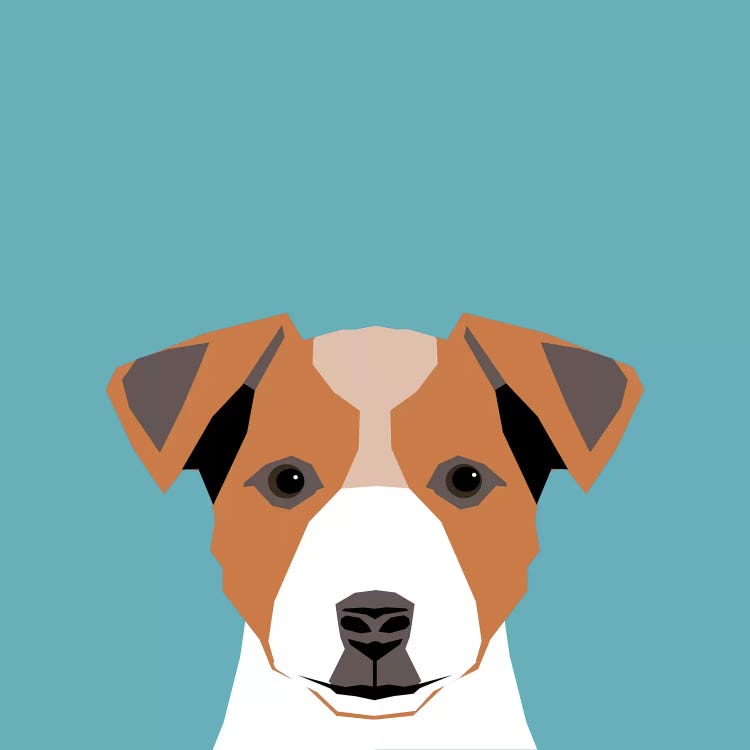 Jack Russell Terrier by Pet Friendly wall art