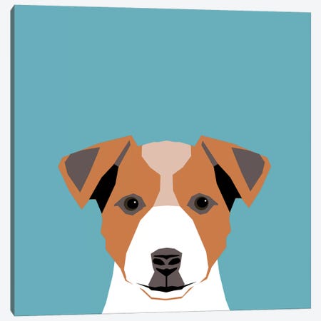 Jack Russell Terrier Canvas Print #PET48} by Pet Friendly Canvas Print