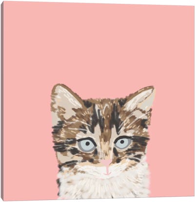 Kitten Canvas Art Print - Pet Mom