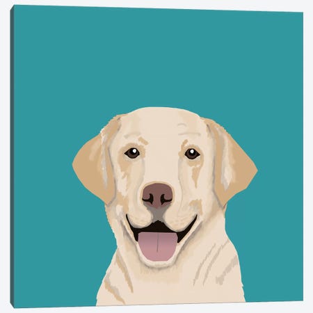 Labrador Canvas Print #PET51} by Pet Friendly Canvas Art