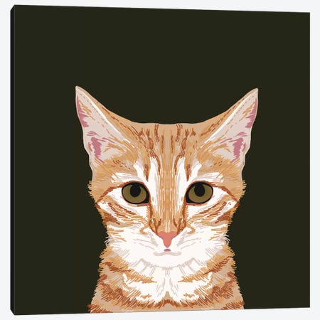 OrangeTabby Canvas Print #PET54} by Pet Friendly Canvas Print