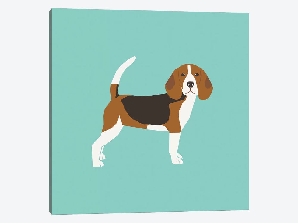 Beagle by Pet Friendly 1-piece Canvas Wall Art