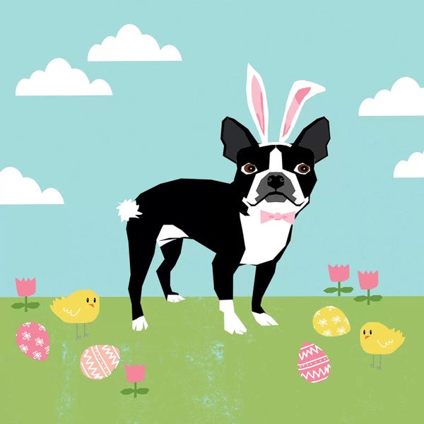Boston Terriers: Boston Terrier Easter by Pet Friendly