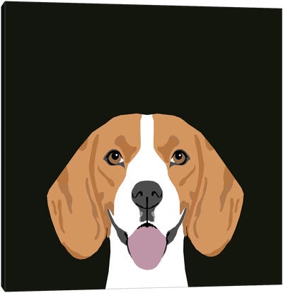 Beagle Canvas Art Print - Pet Friendly