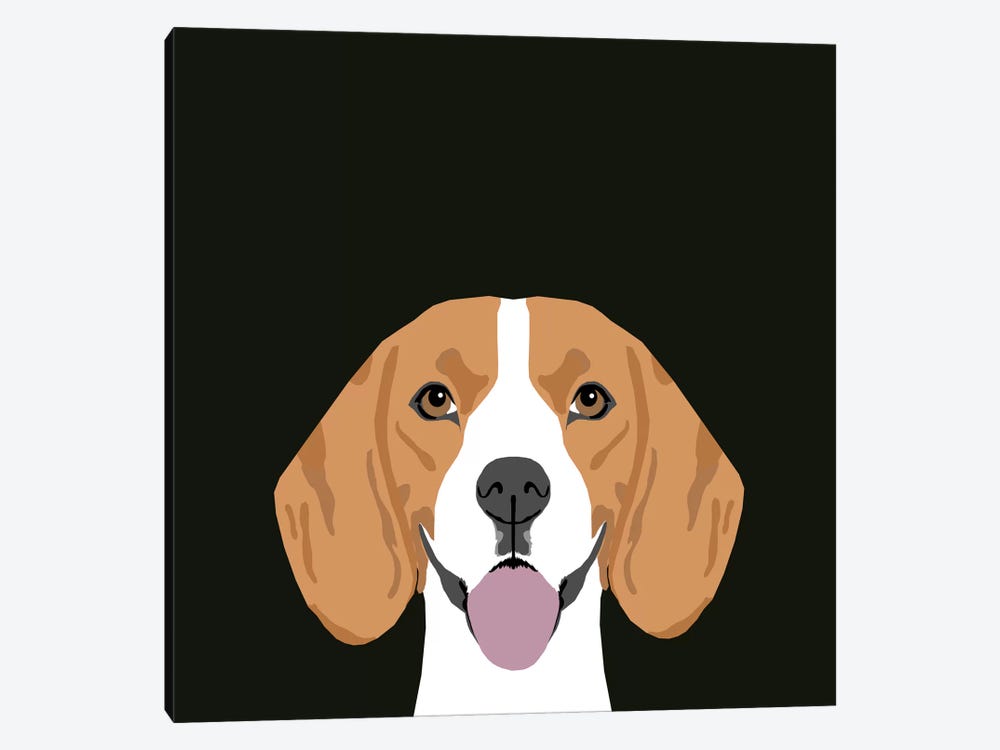 Beagle by Pet Friendly 1-piece Canvas Wall Art