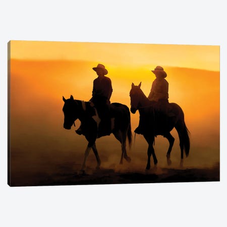 Heading Home Canvas Print #PEW32} by Peter Walton Canvas Print