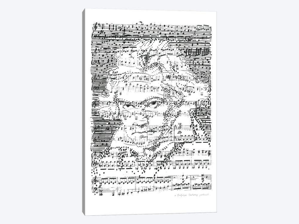 Beethoven by Professor Foolscap 1-piece Art Print
