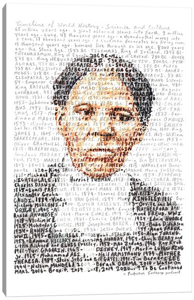 Harriet Tubman Canvas Art Print - Professor Foolscap