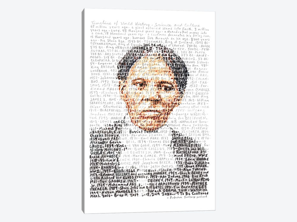 Harriet Tubman by Professor Foolscap 1-piece Art Print