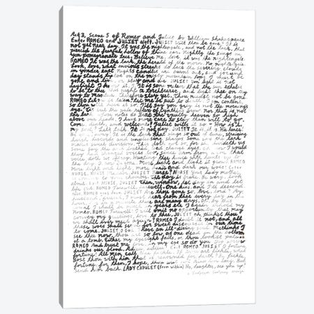 Romeo And Juliet Canvas Print #PFF37} by Professor Foolscap Canvas Print