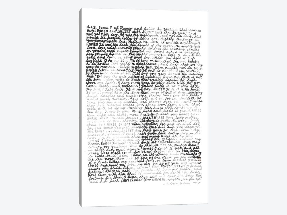 Romeo And Juliet by Professor Foolscap 1-piece Canvas Wall Art