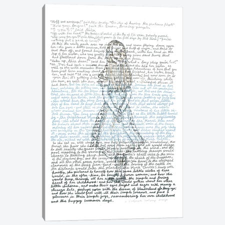 Alice In Wonderland Canvas Print #PFF54} by Professor Foolscap Art Print