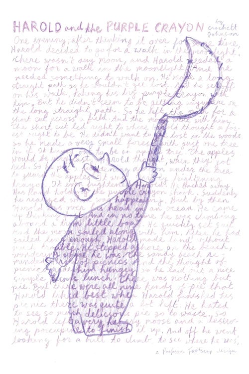 Harold And The Purple Crayon