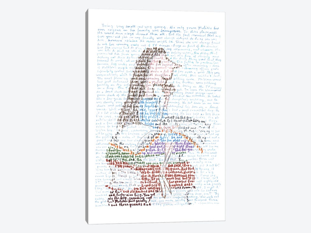 Matilda by Professor Foolscap 1-piece Art Print