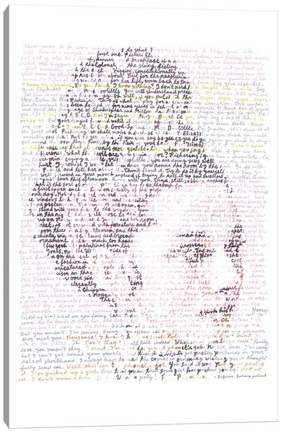 Audrey Hepburn Canvas Art Print - Professor Foolscap