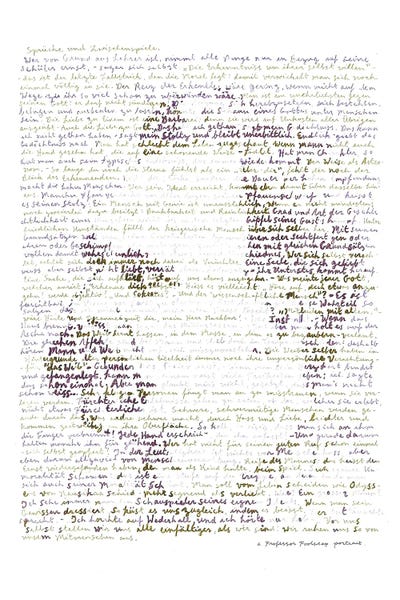 Canvas Print: Friedrich Nietzsche, Beyond Good And Evil by Professor Foolscap - thumbnail