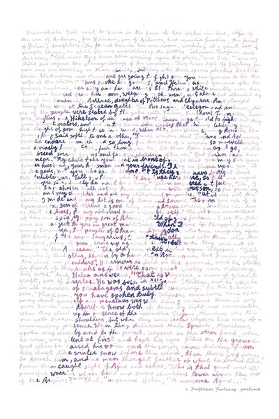 Professor Foolscap - Unframed Prints: Helen Of Troy by Professor Foolscap