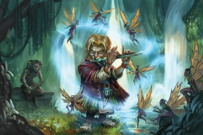 Victory Points Musical Duel by Pathfinder canvas print