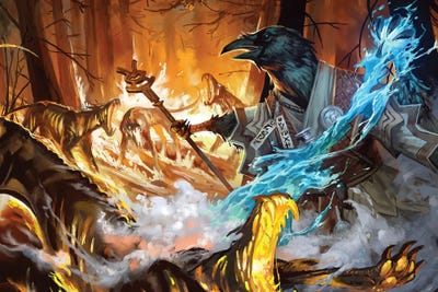 Oracle Fire Fighter by Pathfinder canvas print