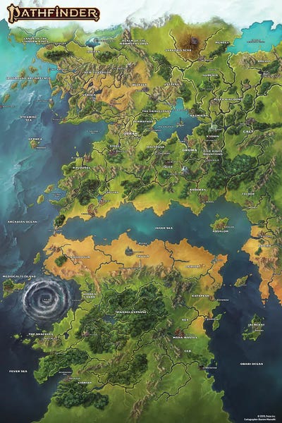 Video Games: Lost Omen World Guide by Pathfinder