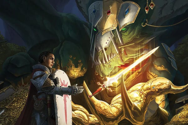 Cards & Board Games: Expanded Dragons Half Page by Pathfinder