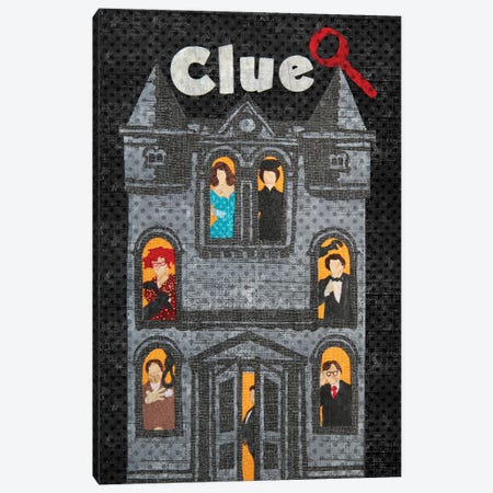 Clue Correct Canvas Print #PFP102} by Pop Fabric Posters by Ali Scher Canvas Art