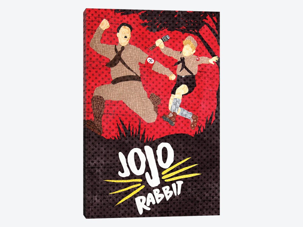 Jojo Rabbit New by Pop Fabric Posters by Ali Scher 1-piece Art Print