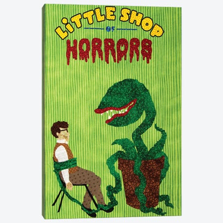 Little Shop Of Horrors New Canvas Print #PFP110} by Pop Fabric Posters by Ali Scher Canvas Art Print