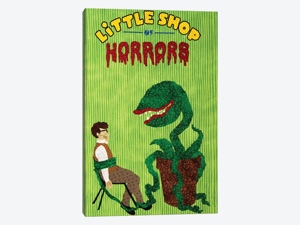 Little Shop Of Horrors New by Pop Fabric Posters by Ali Scher 1-piece Canvas Artwork