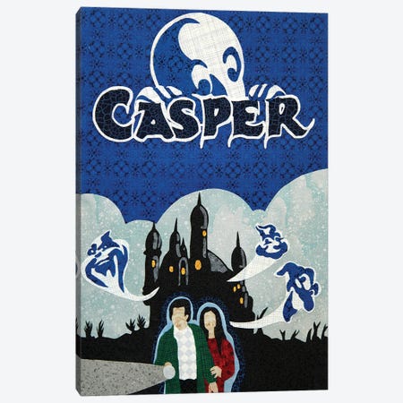 Casper Canvas Print #PFP14} by Pop Fabric Posters by Ali Scher Canvas Art Print