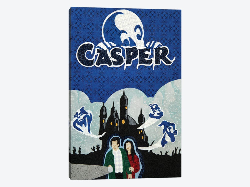 Casper by Pop Fabric Posters by Ali Scher 1-piece Canvas Art