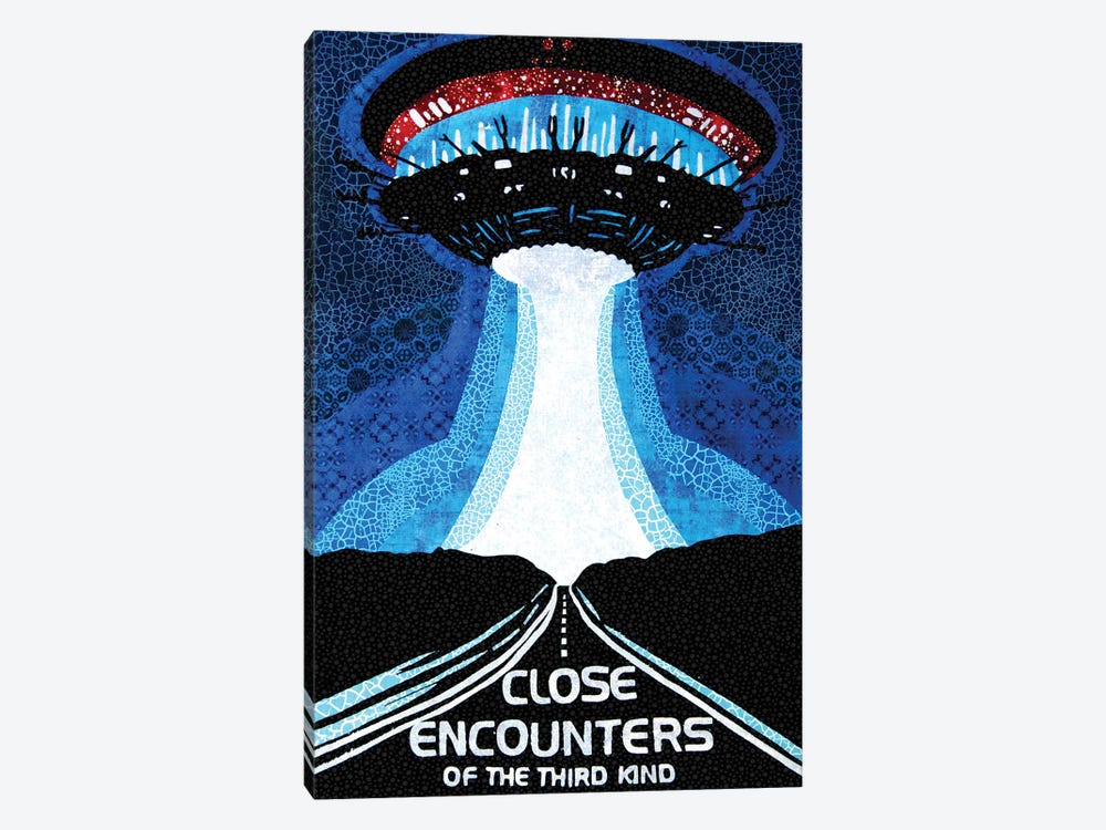 Close Encounters by Pop Fabric Posters by Ali Scher 1-piece Art Print