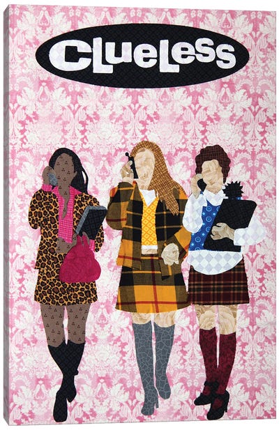 Clueless Canvas Art Print - Pop Fabric Posters by Ali Scher