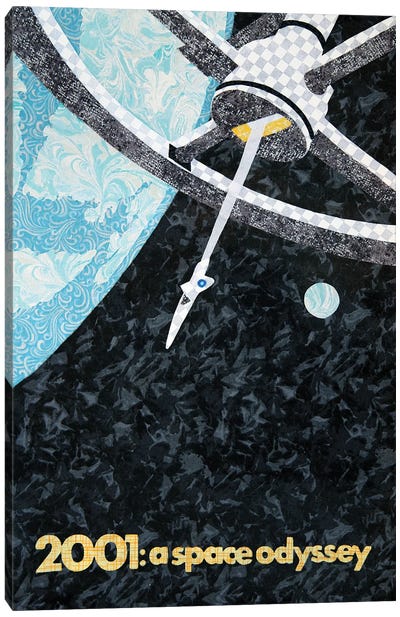 2001: A Space Odyssey Canvas Art Print - 2001: A Space Odyssey