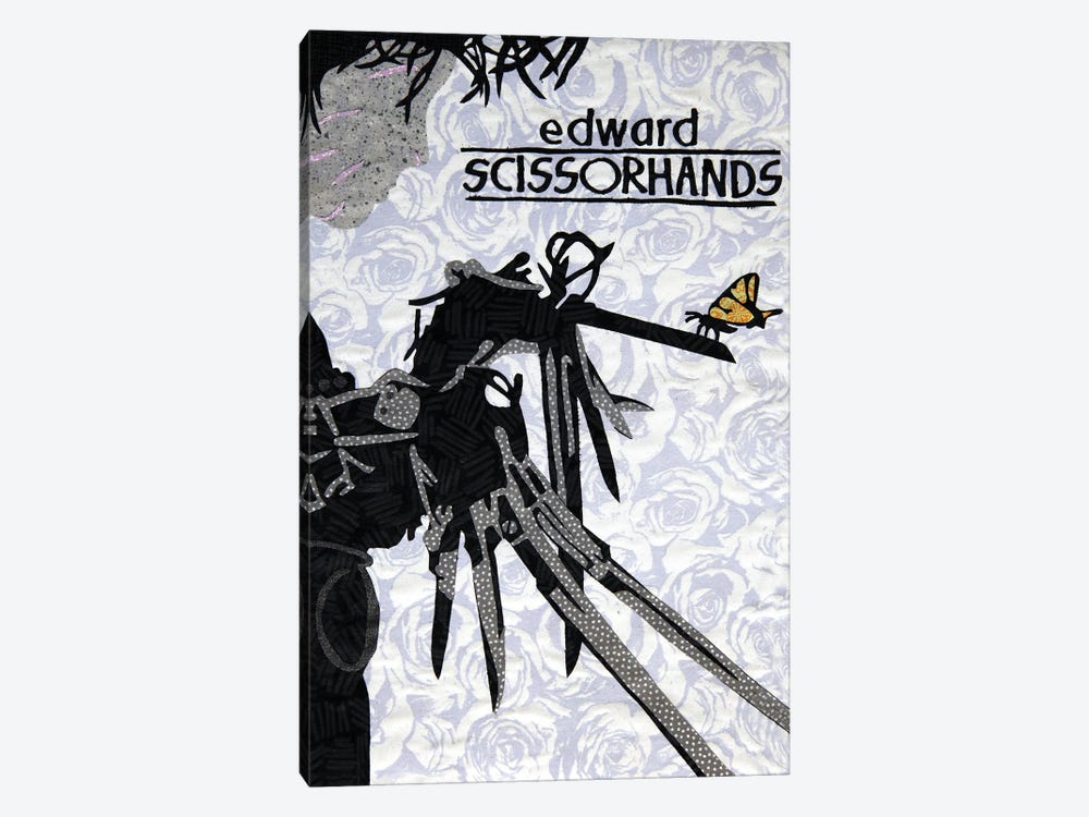 Edward Scissorhands by Pop Fabric Posters by Ali Scher 1-piece Art Print