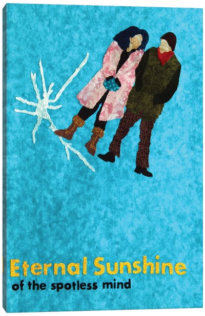 Eternal Sunshine Canvas Art Print - Romance Movie Art