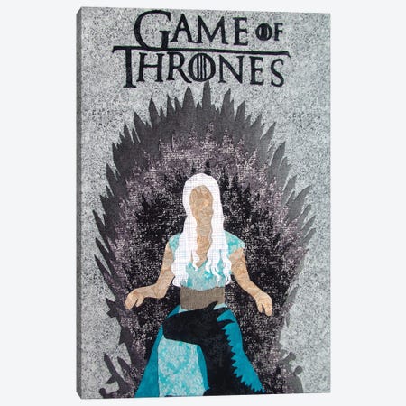 Game Of Thrones Canvas Print #PFP25} by Pop Fabric Posters by Ali Scher Canvas Art