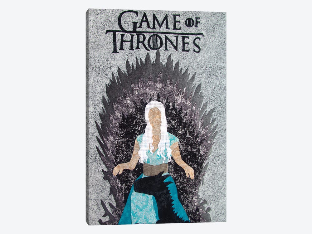 Game Of Thrones by Pop Fabric Posters by Ali Scher 1-piece Canvas Art