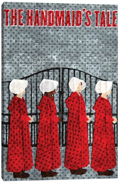 Handmaid's Tale Canvas Art Print - Pop Fabric Posters by Ali Scher