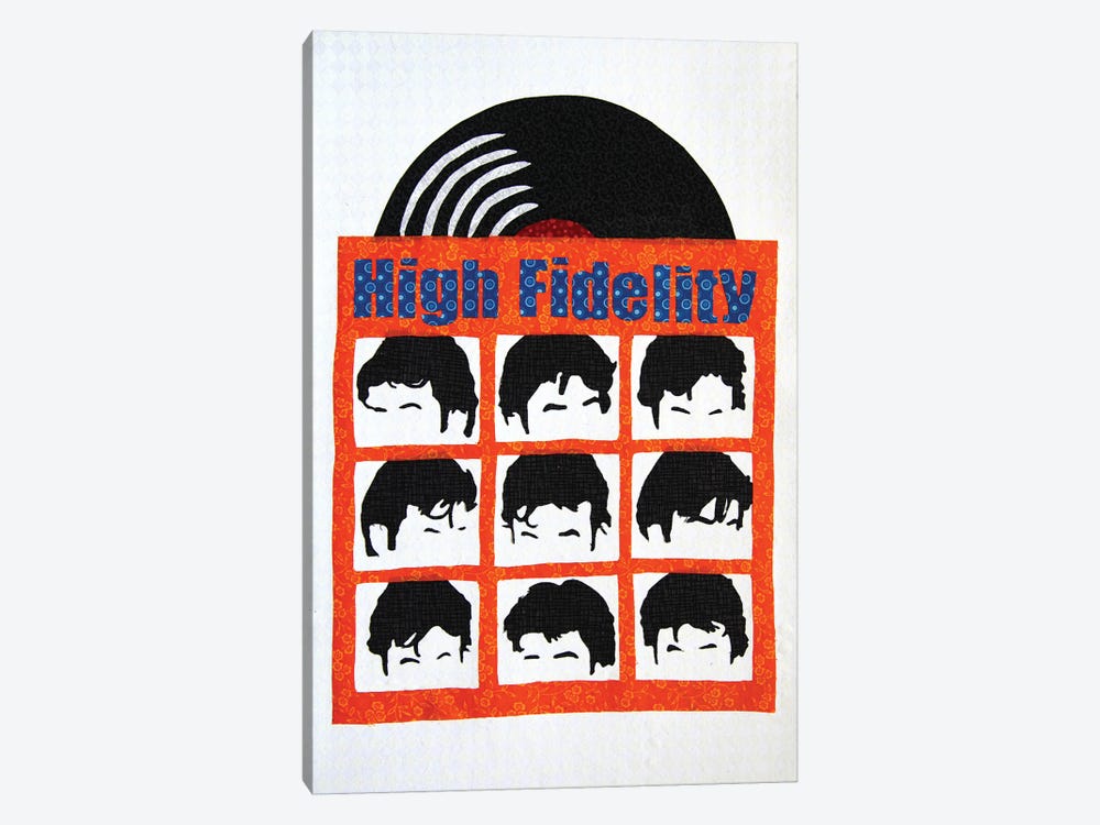 High Fidelity by Pop Fabric Posters by Ali Scher 1-piece Canvas Print