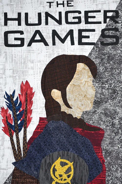 Hunger Games by Pop Fabric Posters by Ali Scher wall art