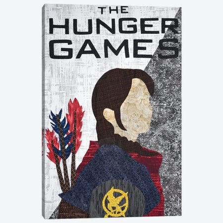 Hunger Games Canvas Print #PFP30} by Pop Fabric Posters by Ali Scher Canvas Art