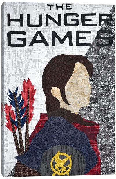 Hunger Games Canvas Art Print - Pop Fabric Posters by Ali Scher