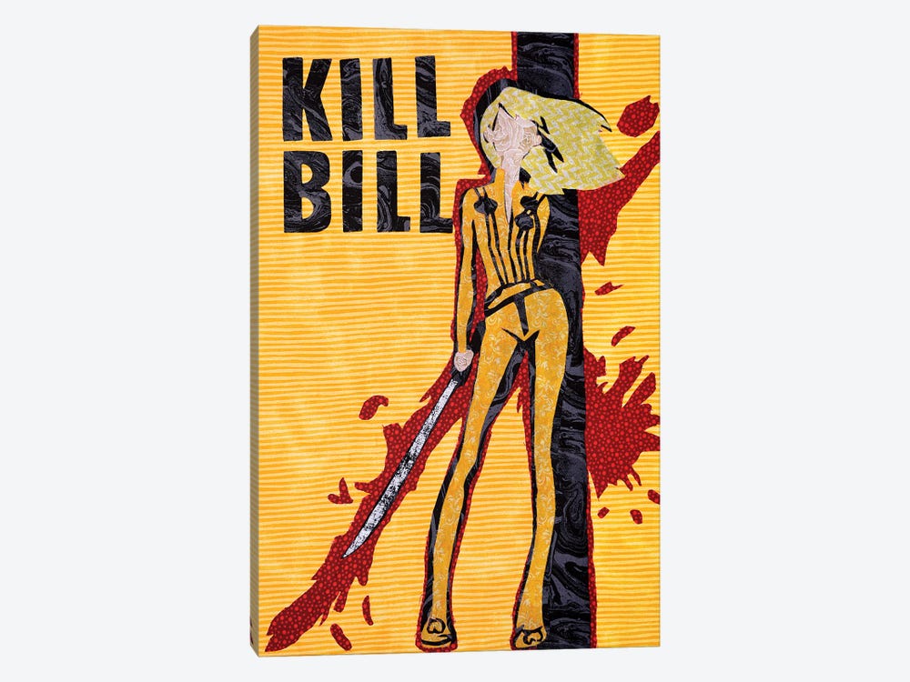 Kill Bill by Pop Fabric Posters by Ali Scher 1-piece Art Print