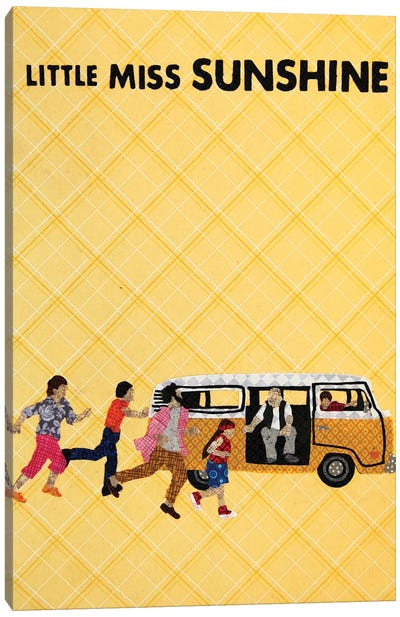 Little Miss Sunshine Canvas Art Print - Pop Fabric Posters by Ali Scher