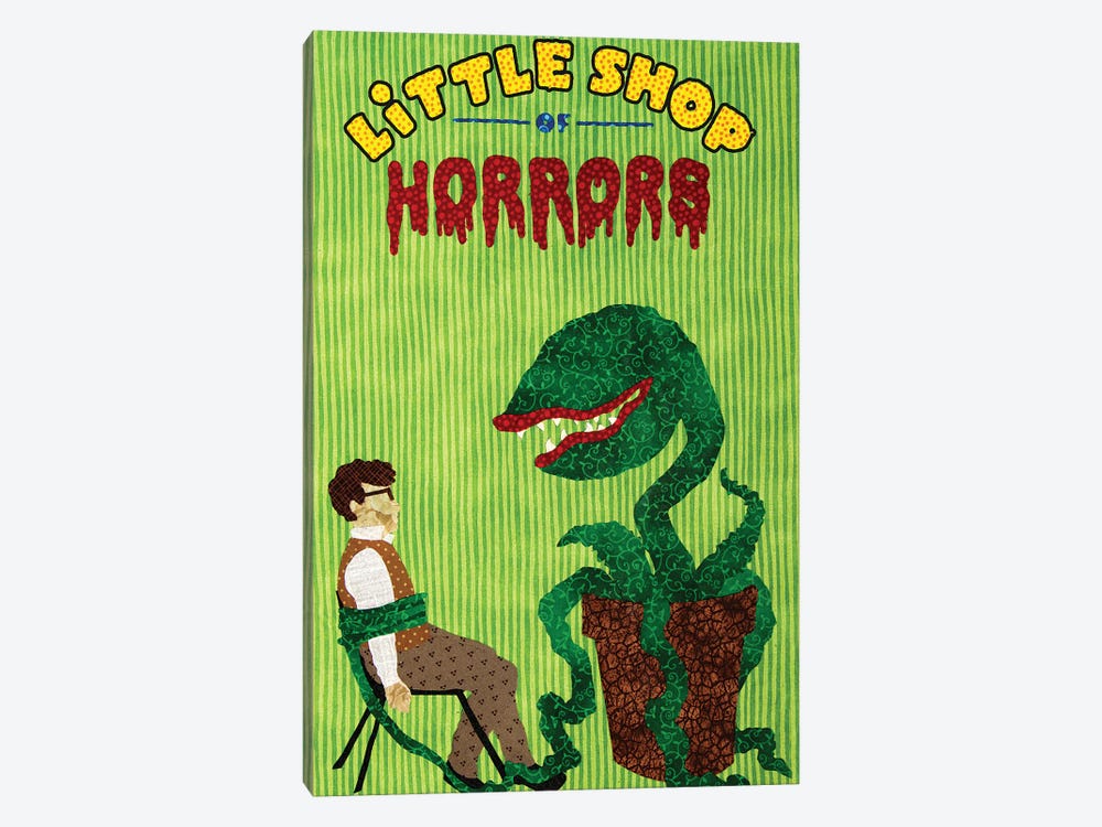 Little Shop Of Horrors by Pop Fabric Posters by Ali Scher 1-piece Art Print